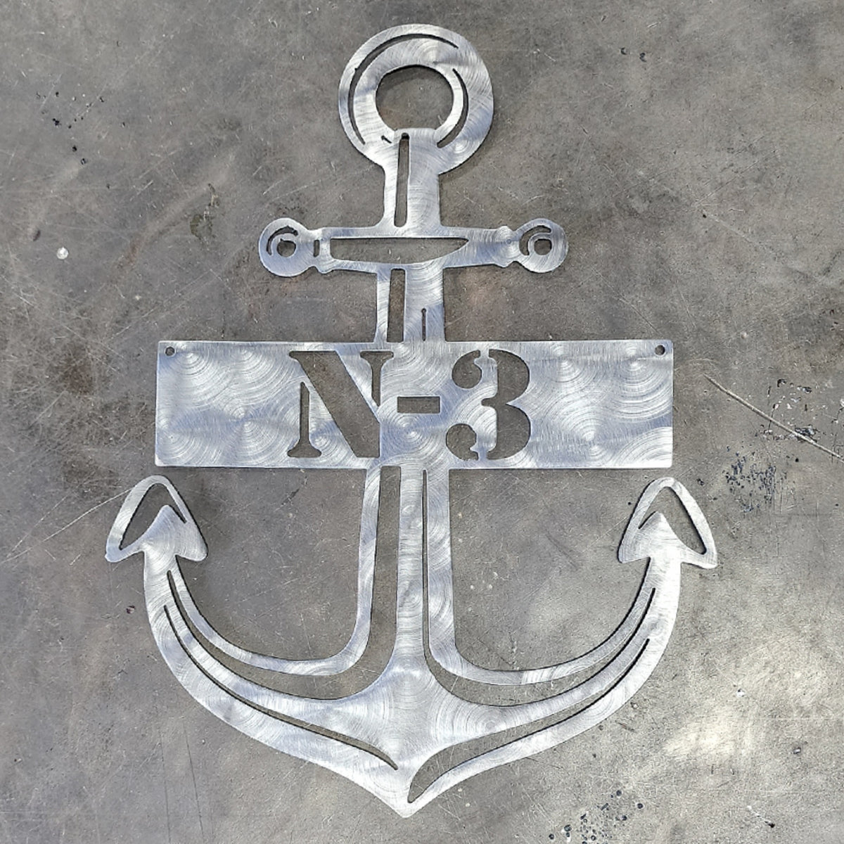Anchor Personalized Metal Sign