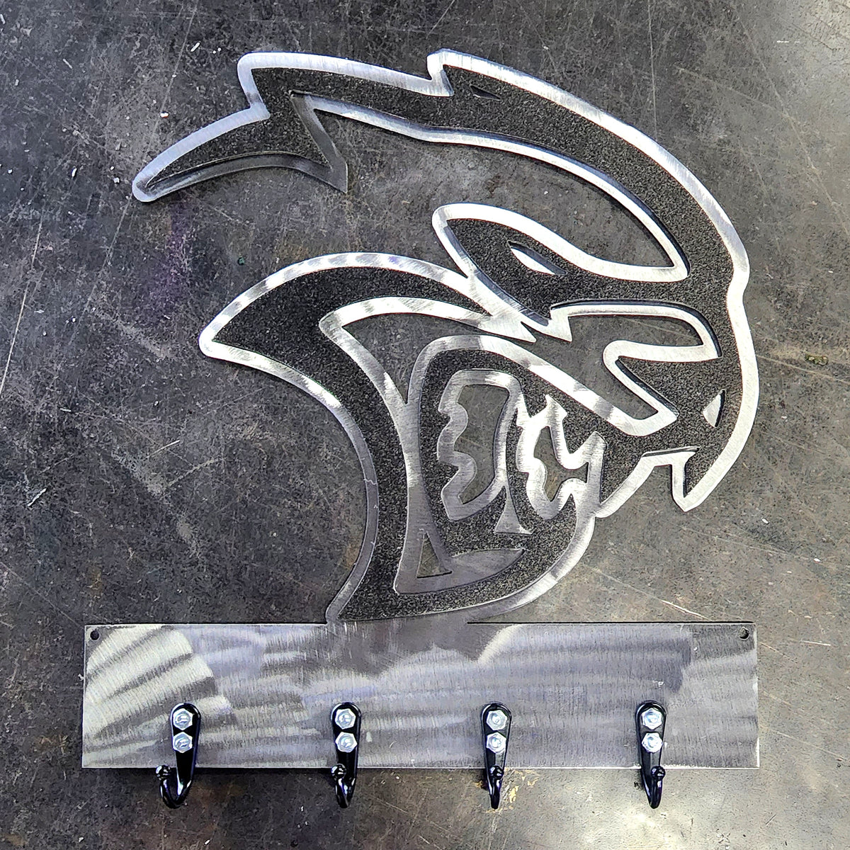 Dodge Hellcat Key & Leash Hanger