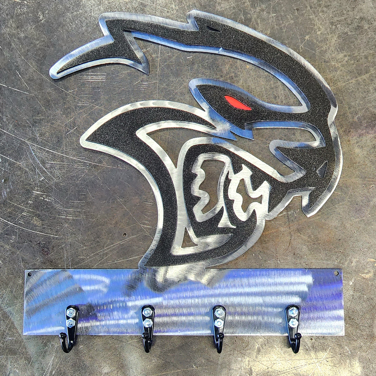 Dodge Hellcat Key & Leash Hanger