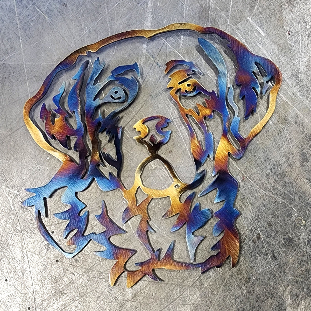 Chesapeake Bay Retriever Metal Wall Art