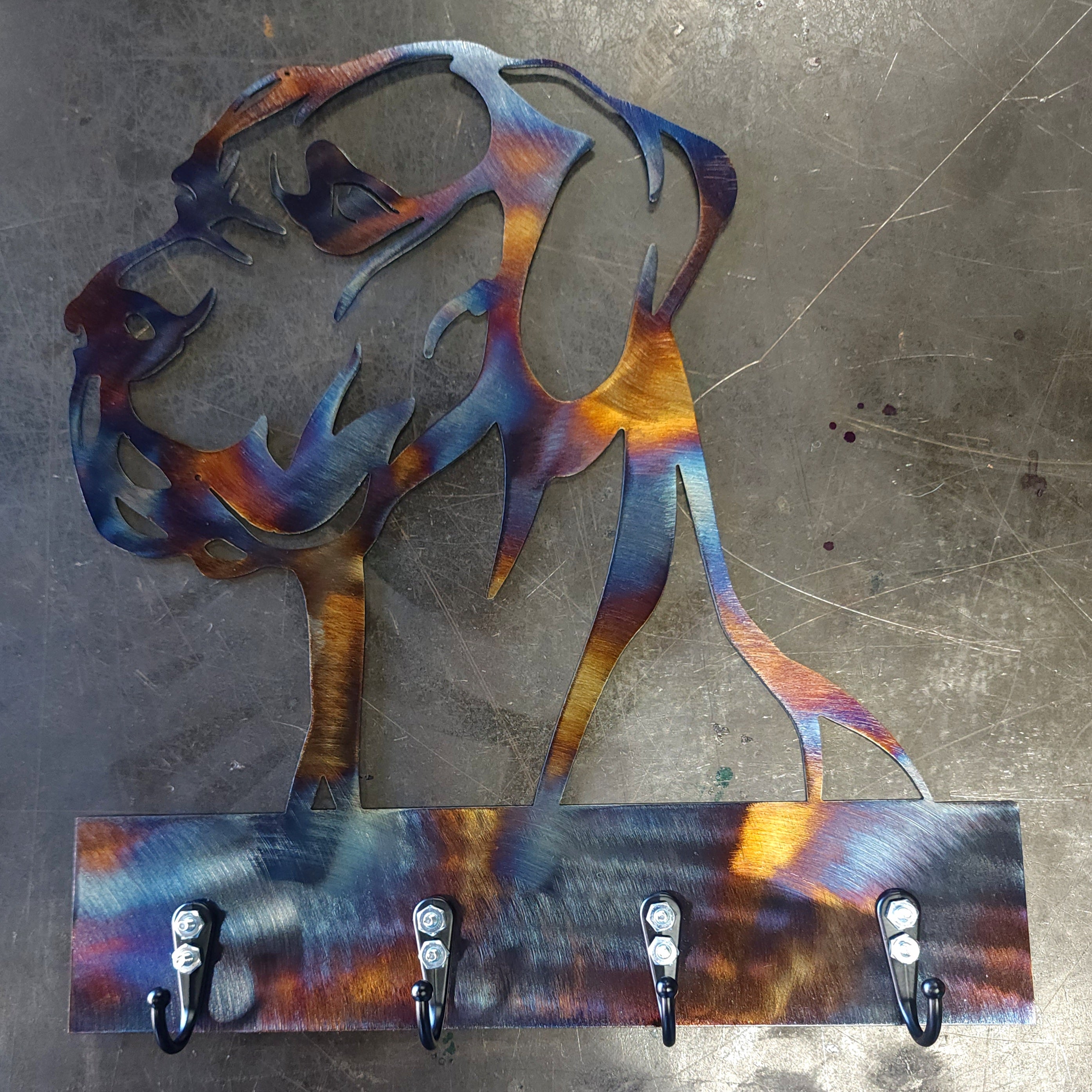 Great Dane #1 Key & Leash Hanger