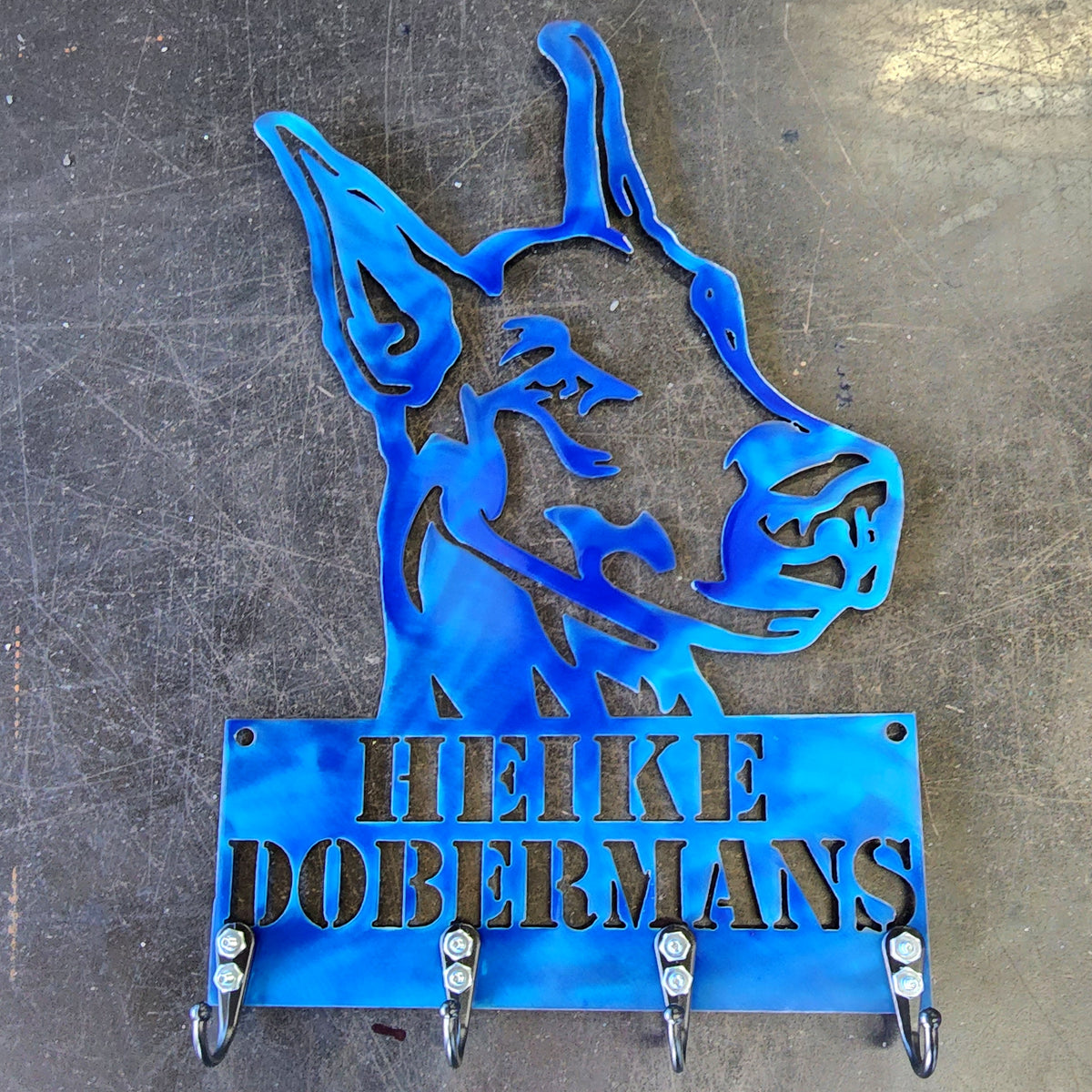 Doberman Pinscher Key & Leash Hanger #1
