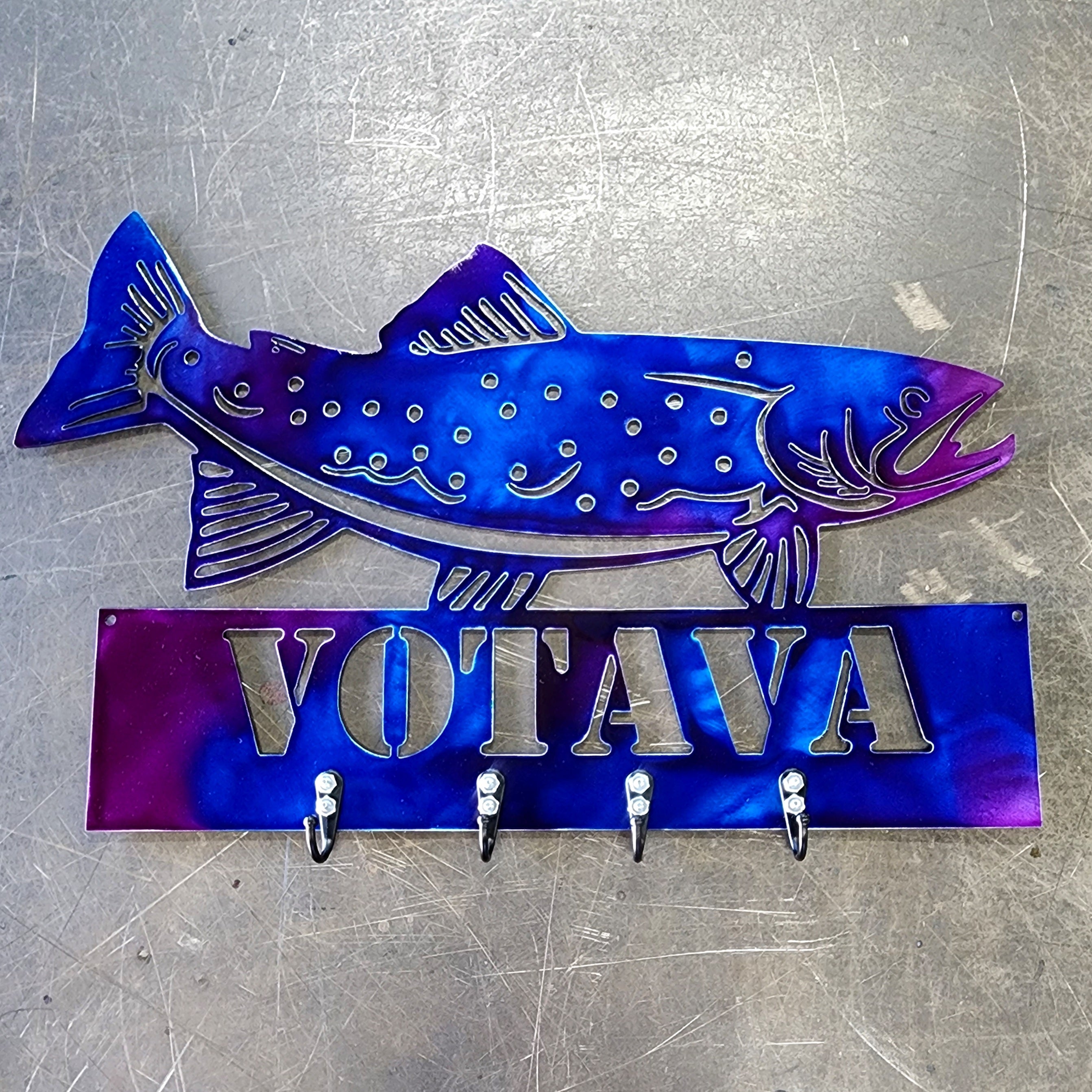 Trout Key & Leash Hanger