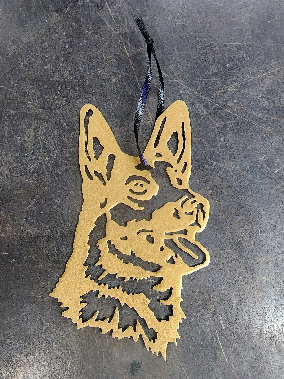 German Shepherd Ornament #1