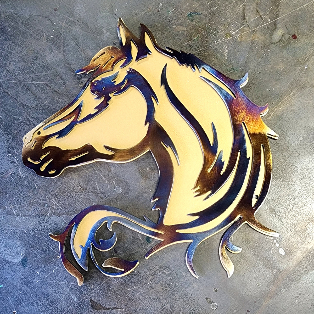 Horse Metal Wall Art #1