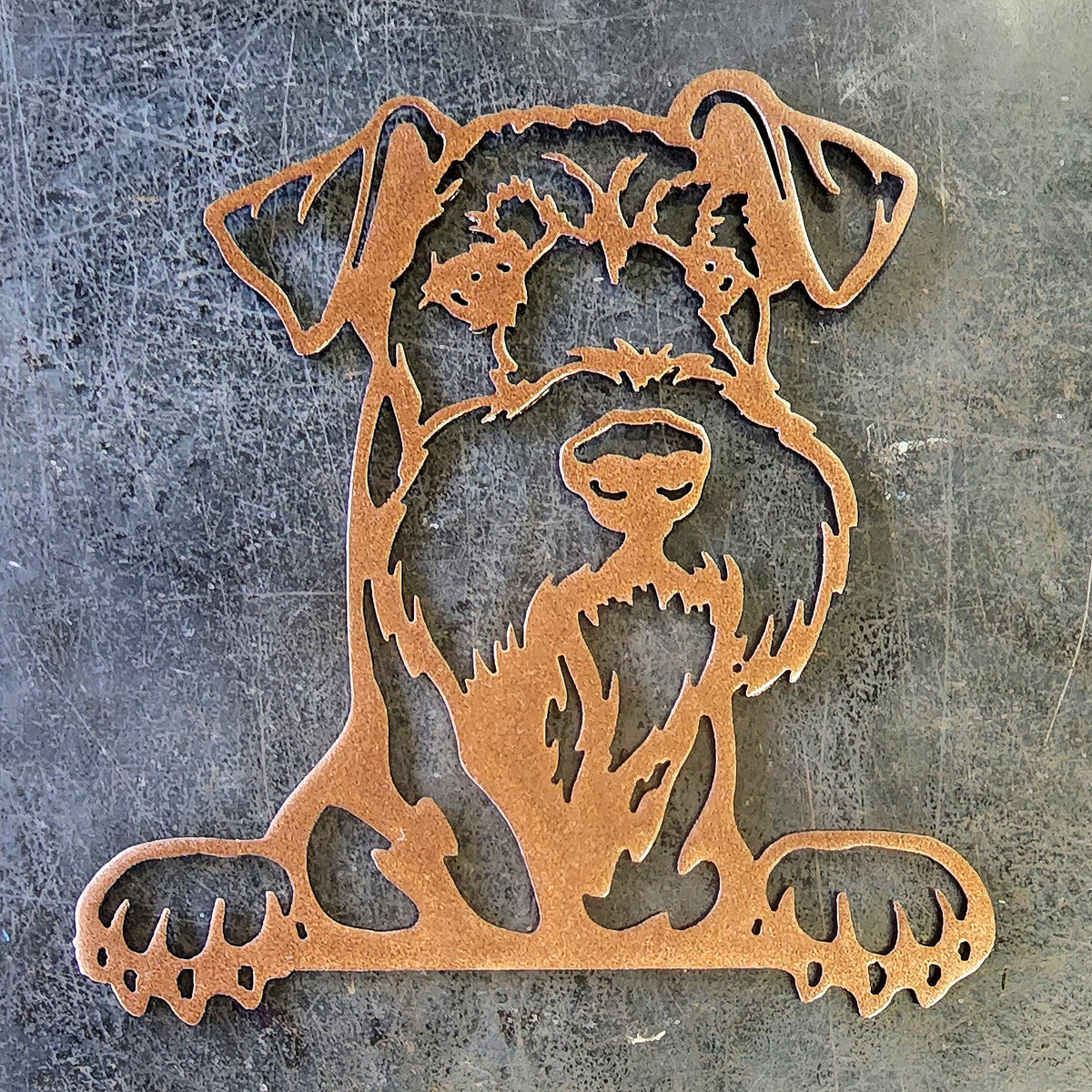 Airedale Terrier Metal Wall Art #2