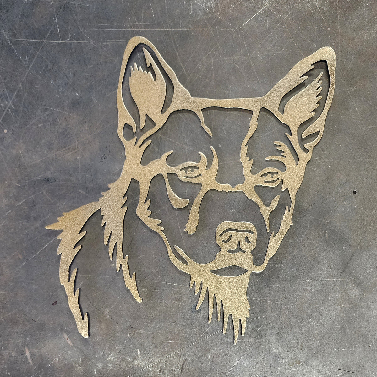 Australian Cattle Dog Metal Wall Art