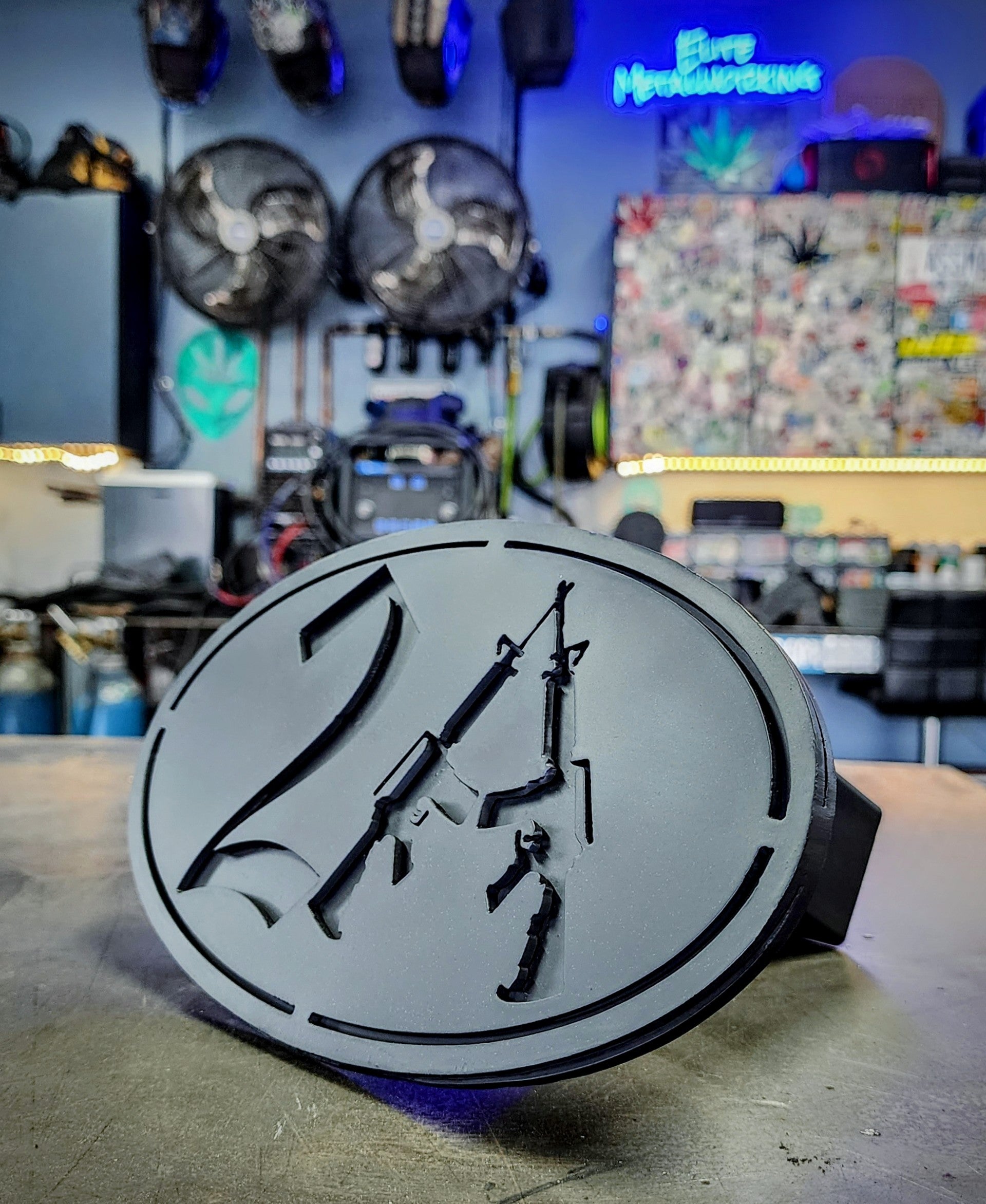 2nd Amendment Hitch Cover