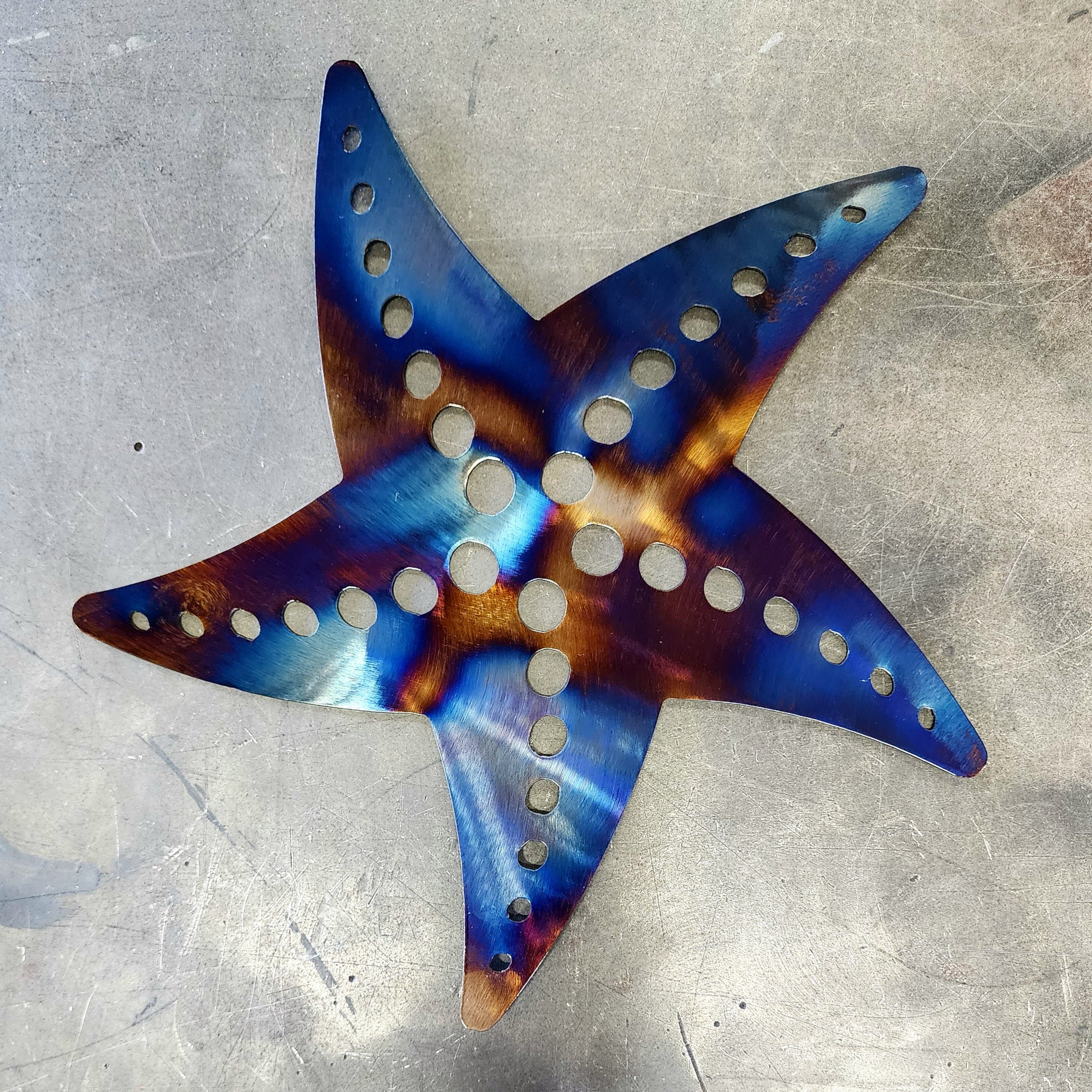 Starfish Metal Art