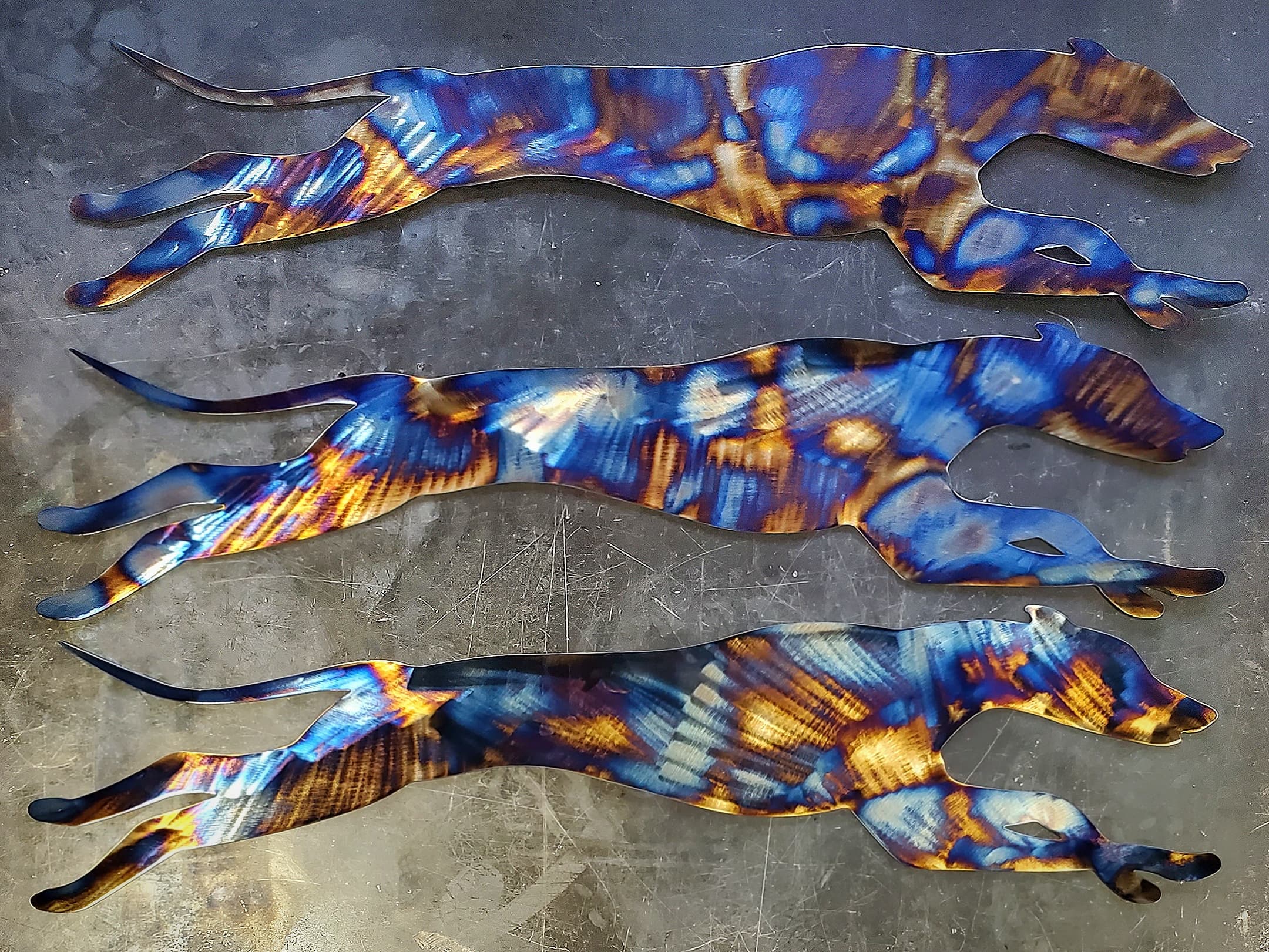 Greyhound *#3 Metal Art