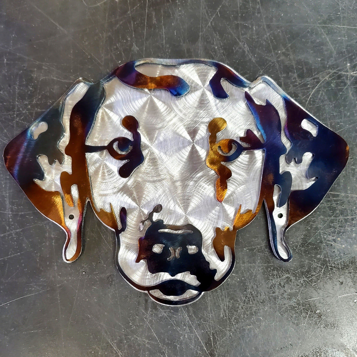 Dalmatian Metal Wall Art