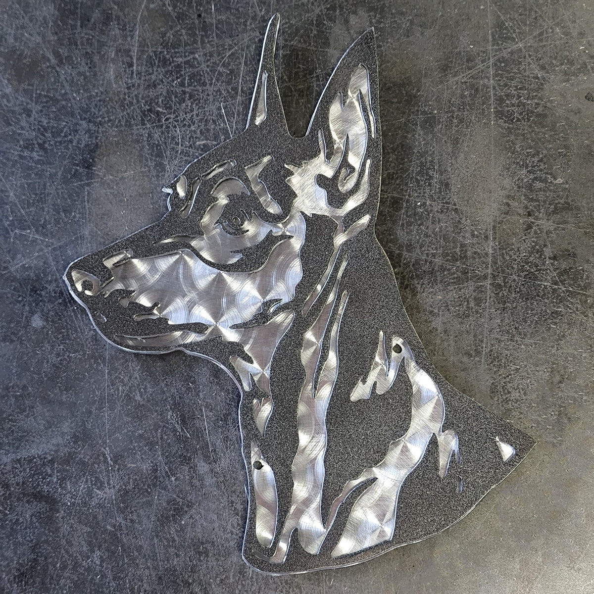 Miniature Pinscher Metal Wall Art