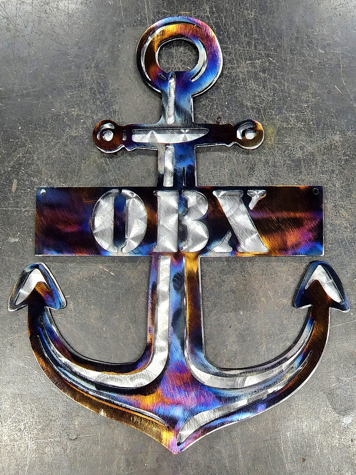 Anchor Personalized Metal Sign