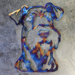 Airedale Terrier Metal Wall Art