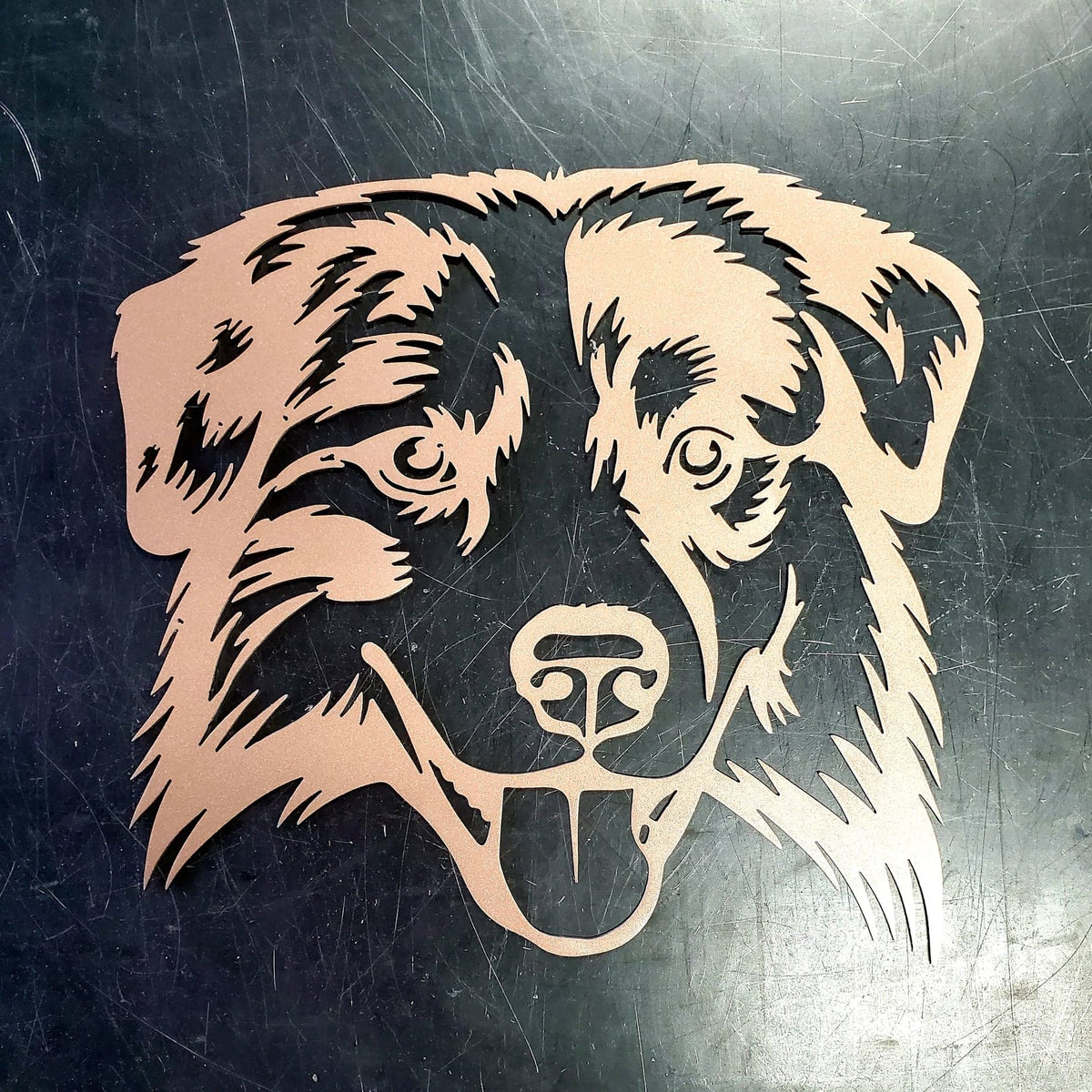 Australian Shepherd Metal Wall Art