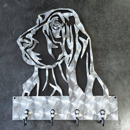 Basset Hound Metal Wall Art