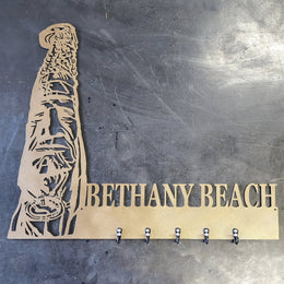 Bethany Beach Key & Leash Hanger