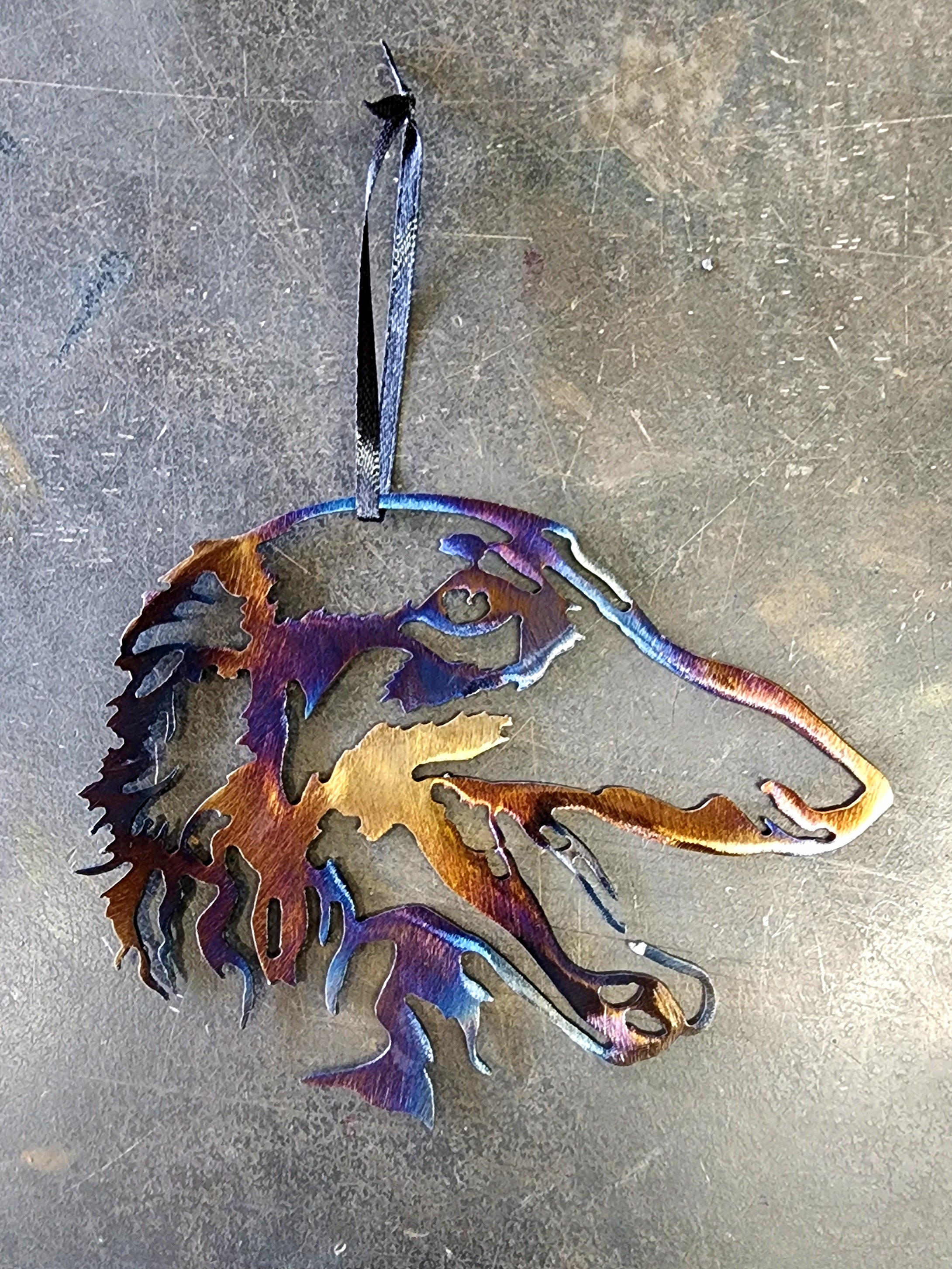 Borzoi Ornament #1