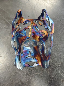 Boxer Metal Wall Art
