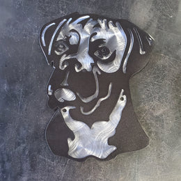Boxer Metal Wall Art