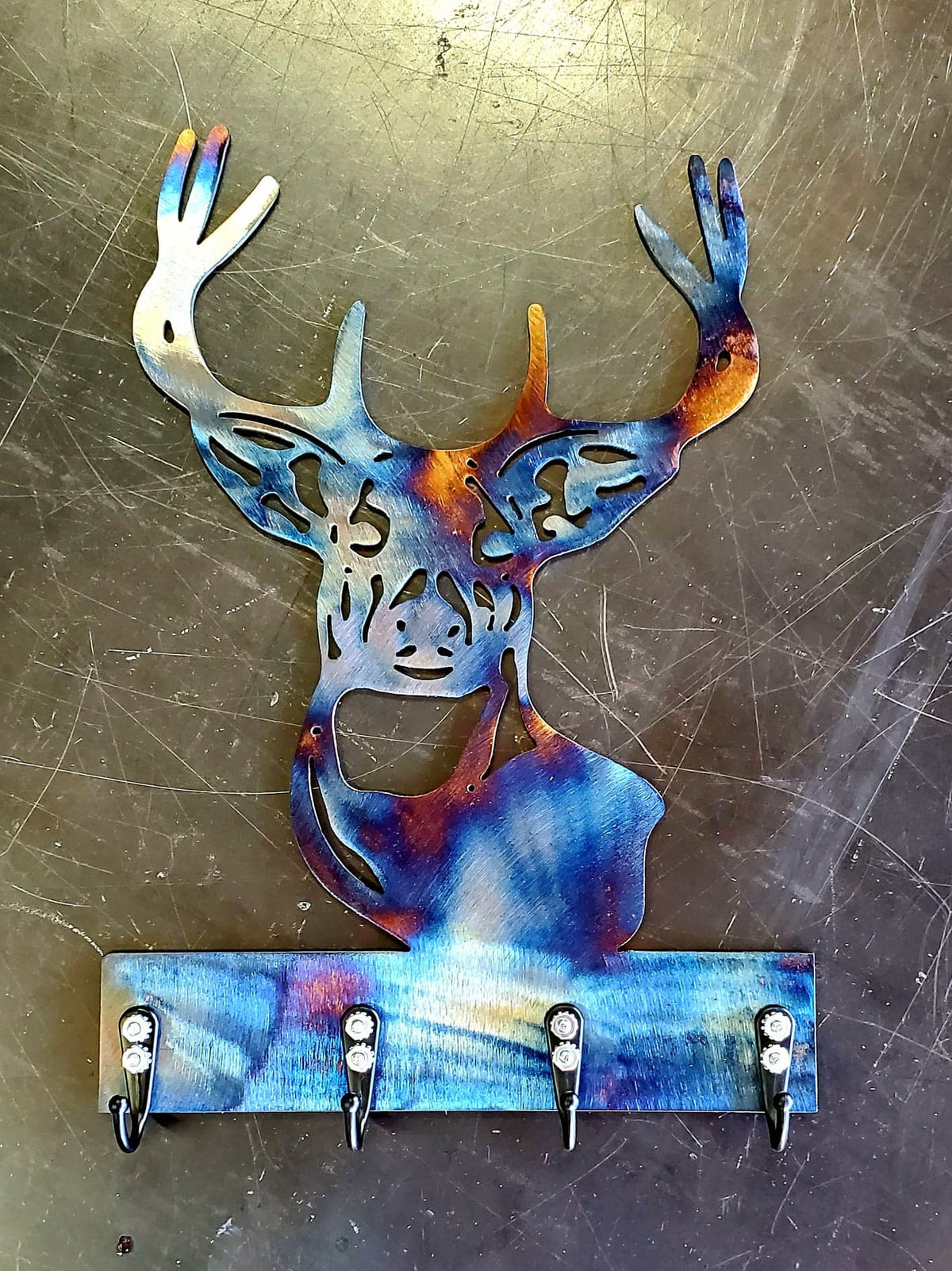 White-Tailed Deer Key & Leash Hanger #1