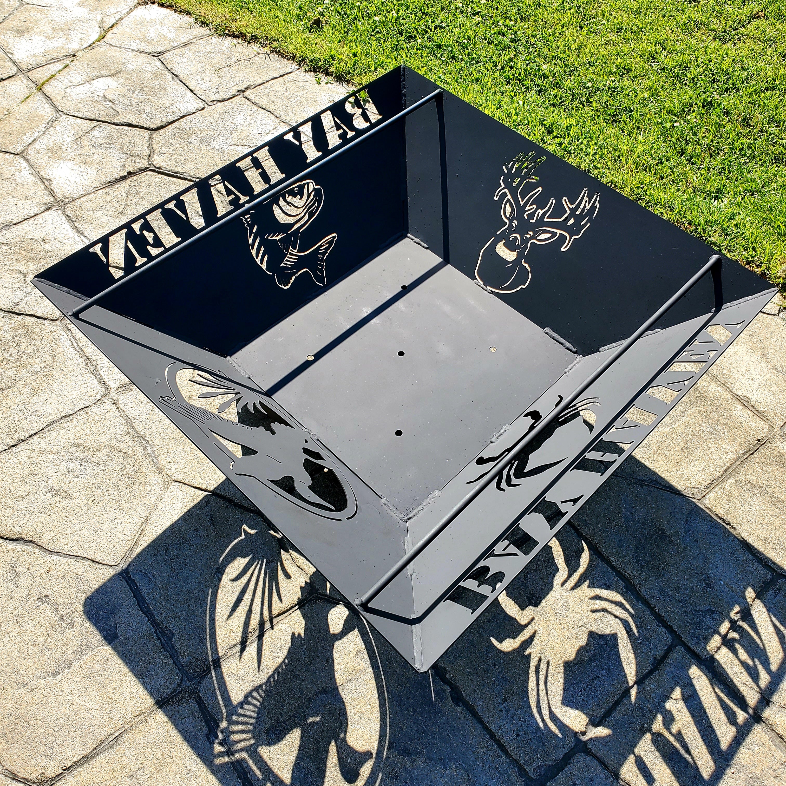 Deer #1- Fire Pit Side Design