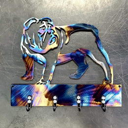 Bulldog Key & Leash Hanger
