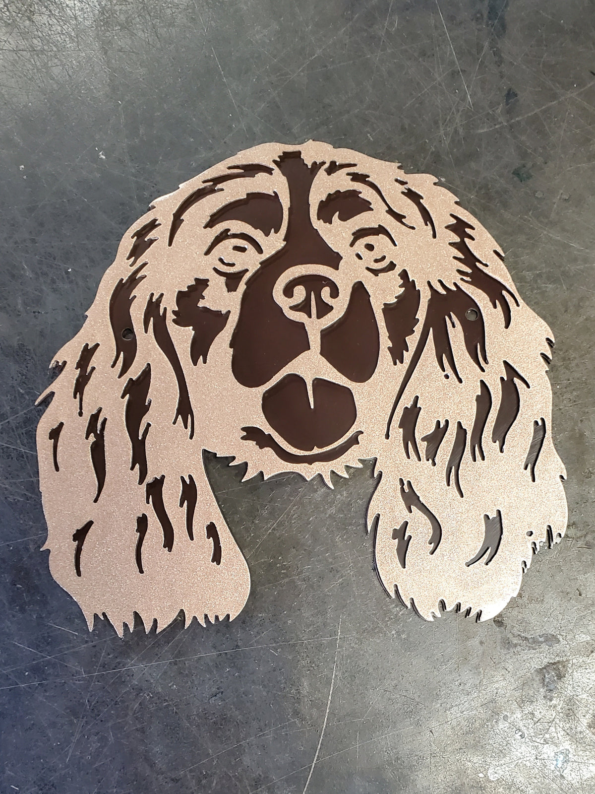 Cavalier King Charles Metal Wall Art