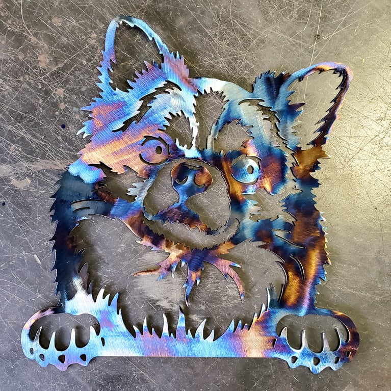 Chihuahua #2 Metal Art