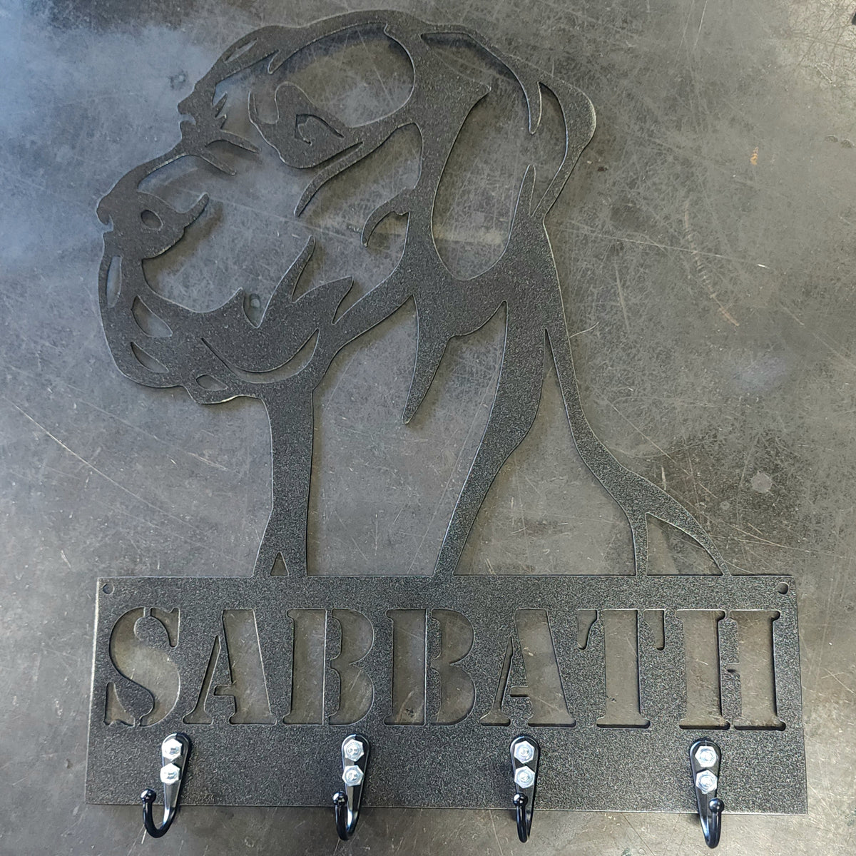 Great Dane Key & Leash Hanger #1