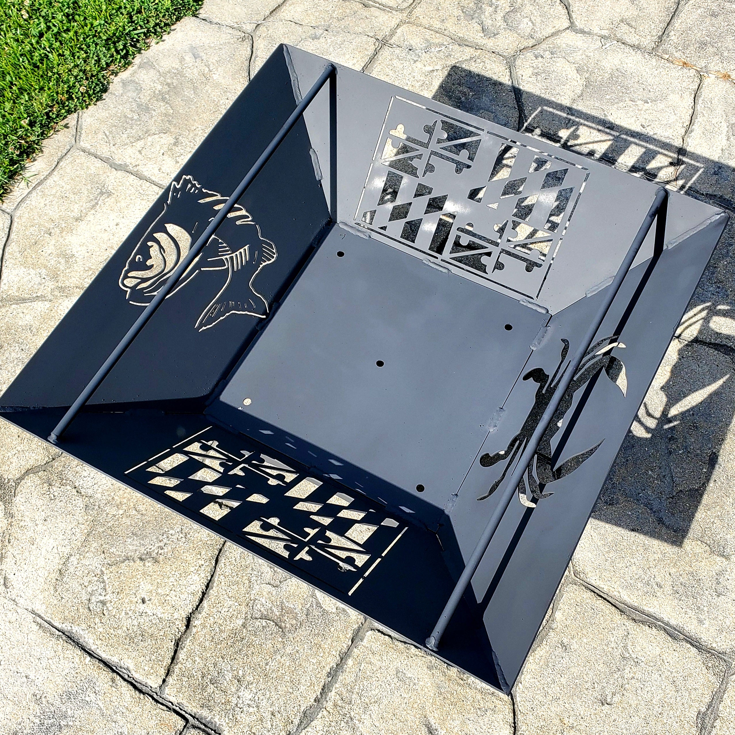 Striped Bass (Rockfish)- Fire Pit Side Design