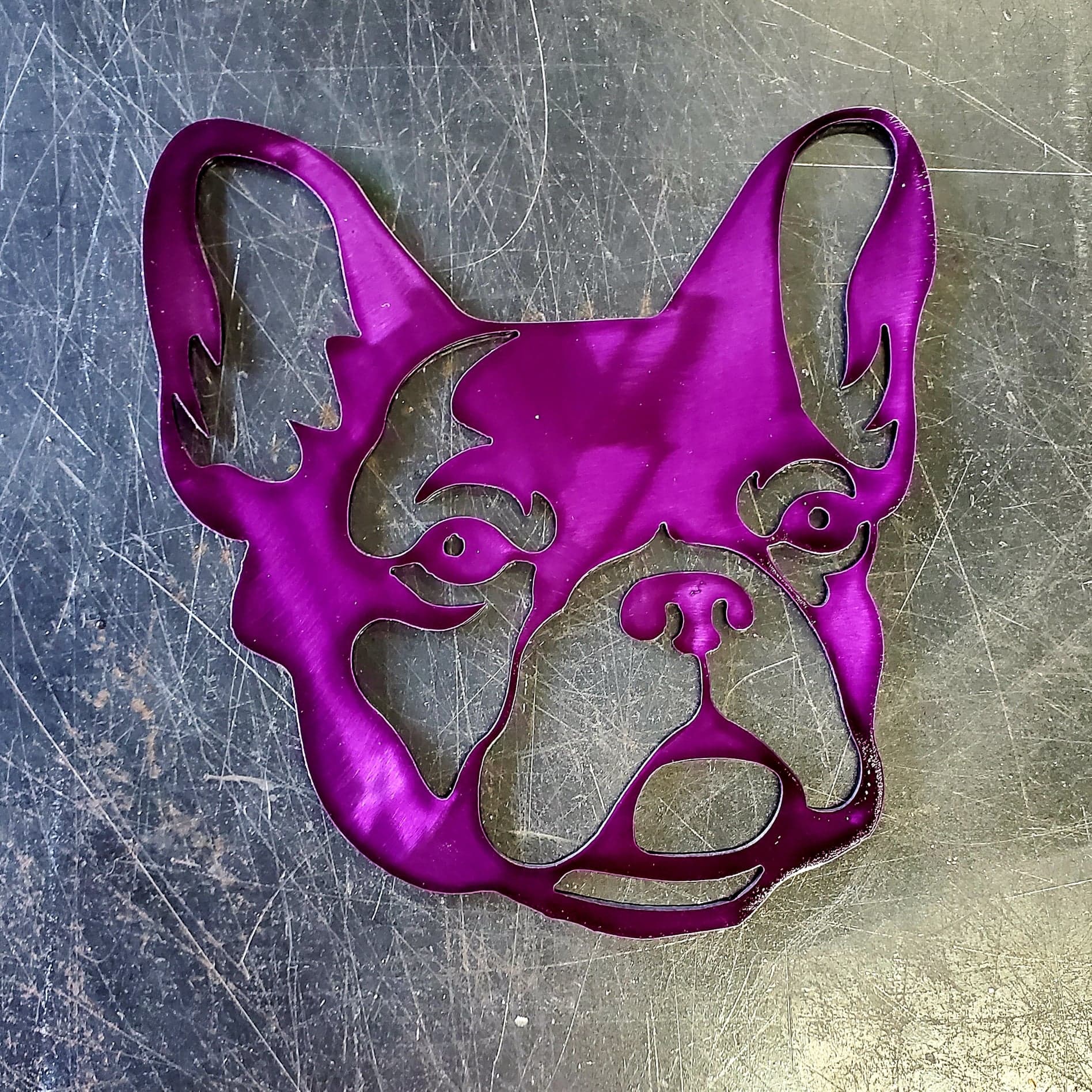 French Bulldog #2 Metal Art