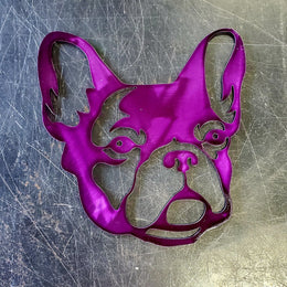 French Bulldog Metal Wall Art