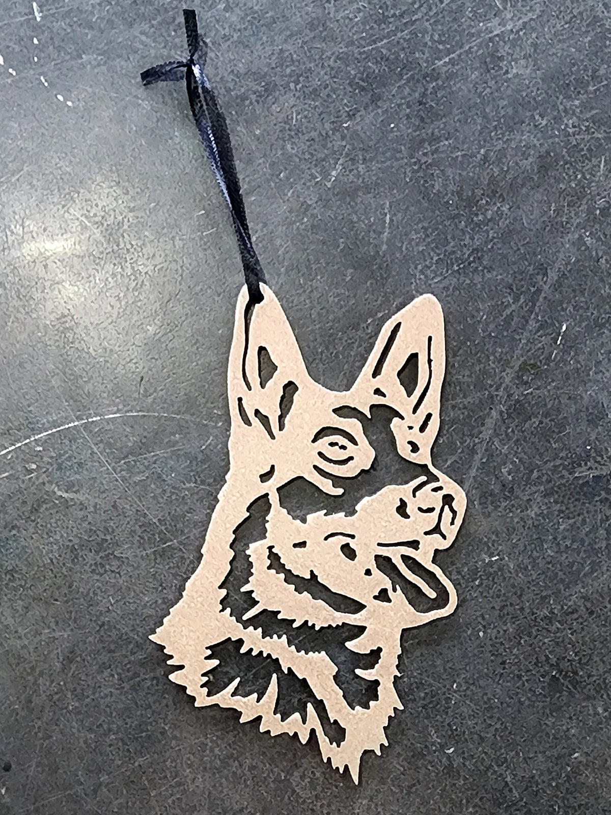 German Shepherd Ornament #1