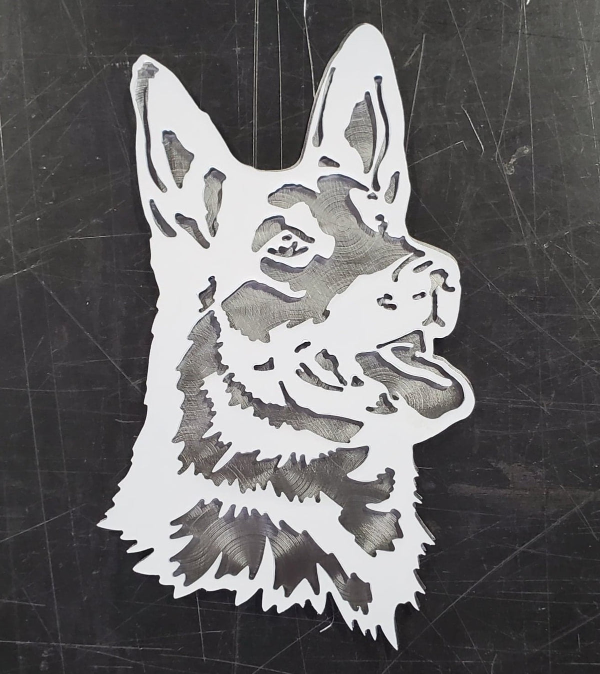 German Shepherd Metal Wall Art #1