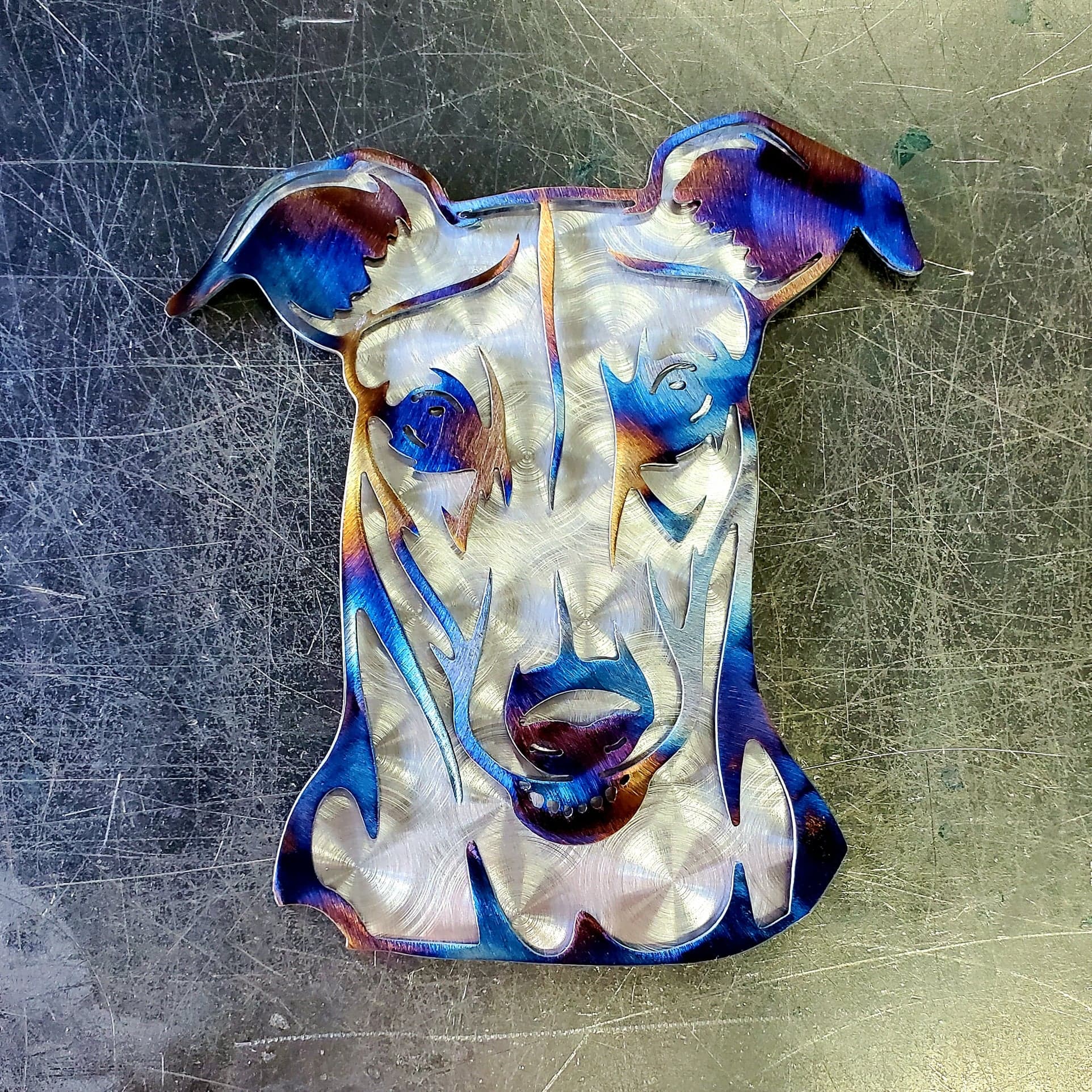 Greyhound #1 Metal Art