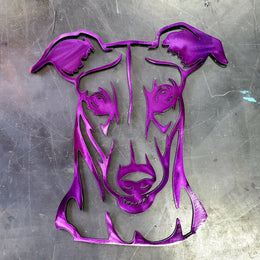 Greyhound Metal Wall Art