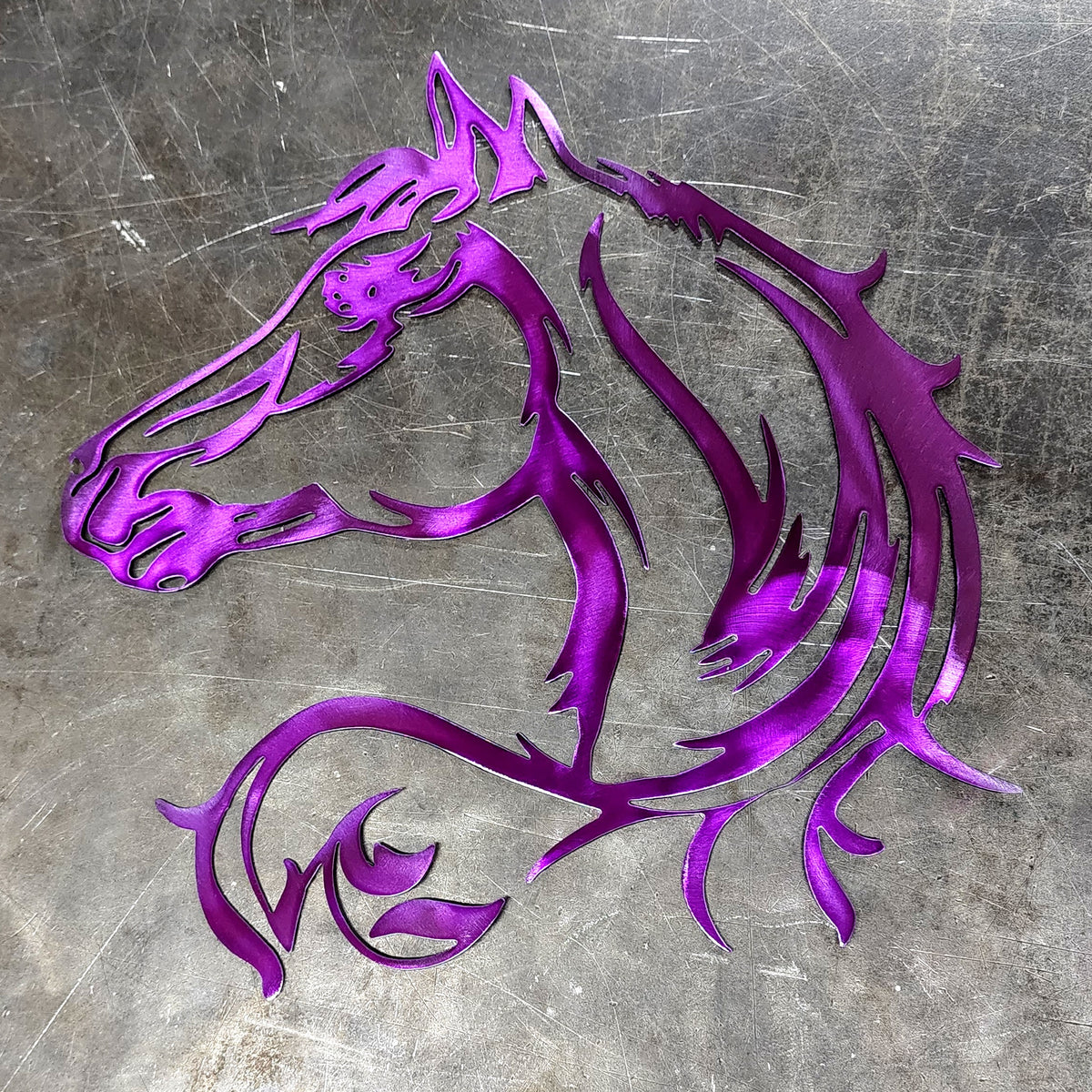 Horse Metal Wall Art #1