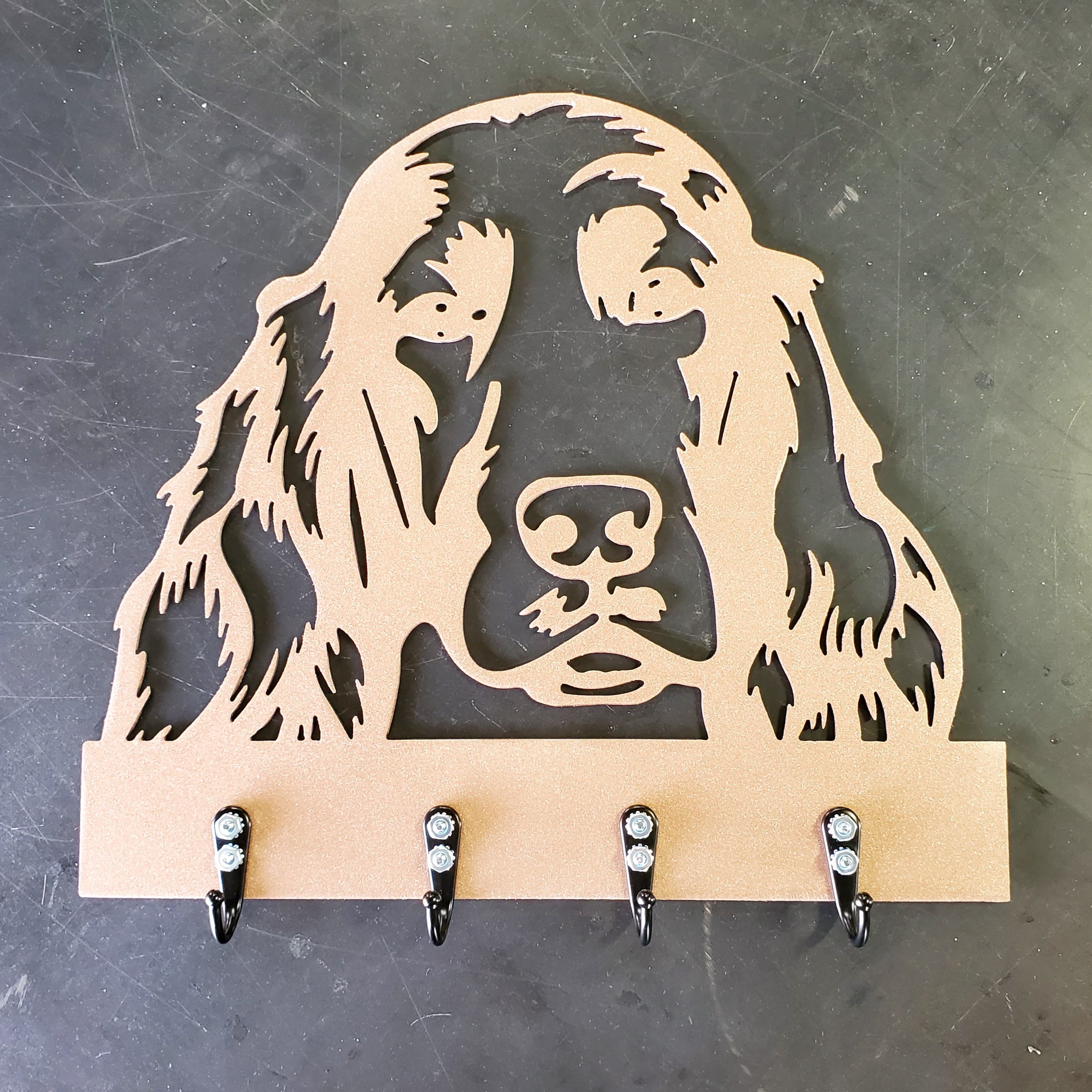 Irish Setter Key & Leash Hanger