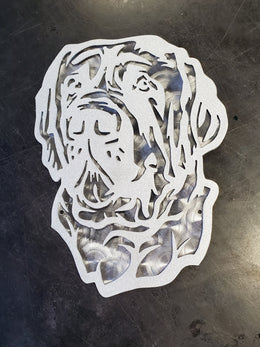 Mastiff Metal Wall Art