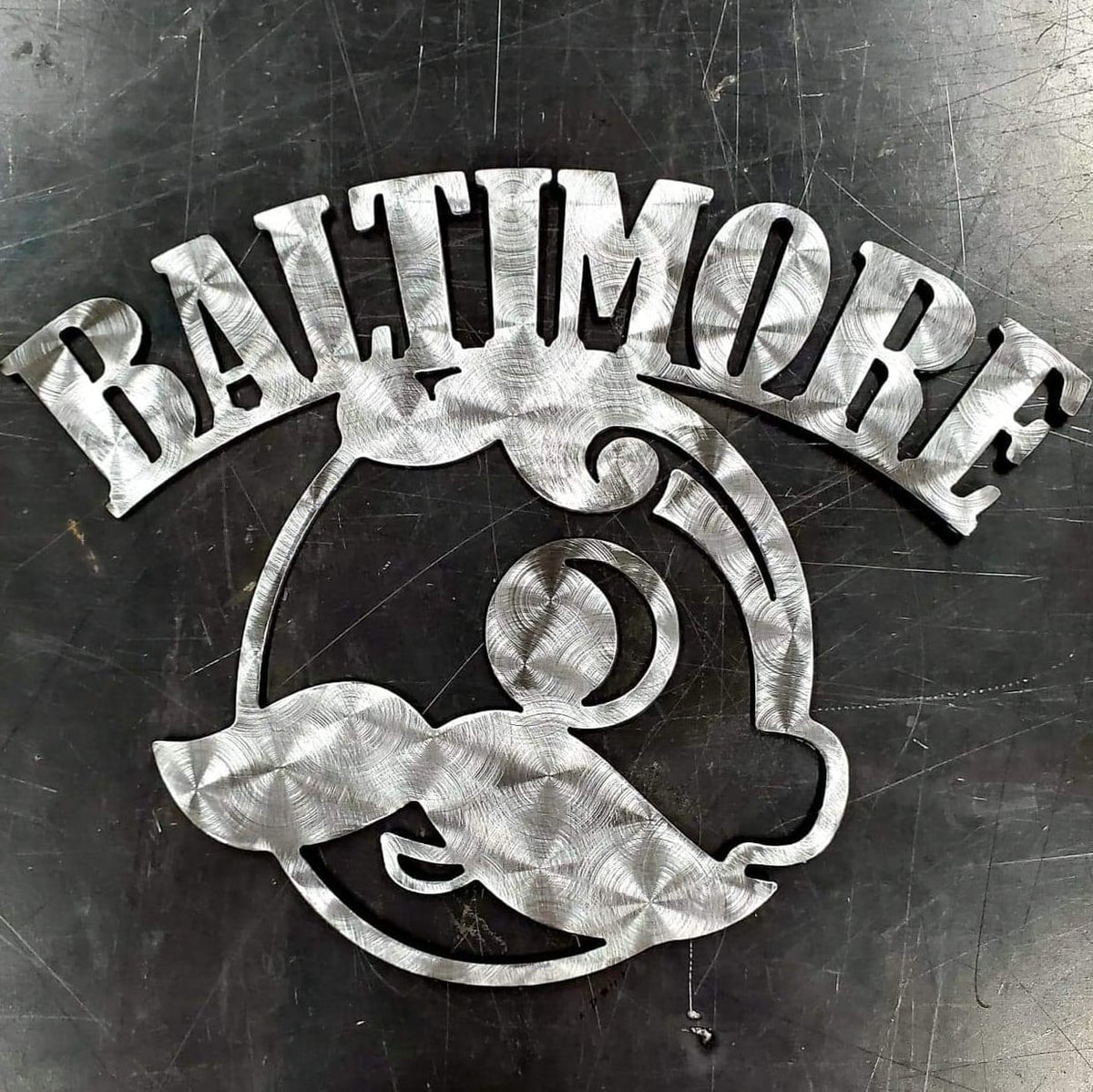 Natty Boh Baltimore Metal Wall Art