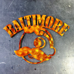 Natty Boh Baltimore Metal Wall Art