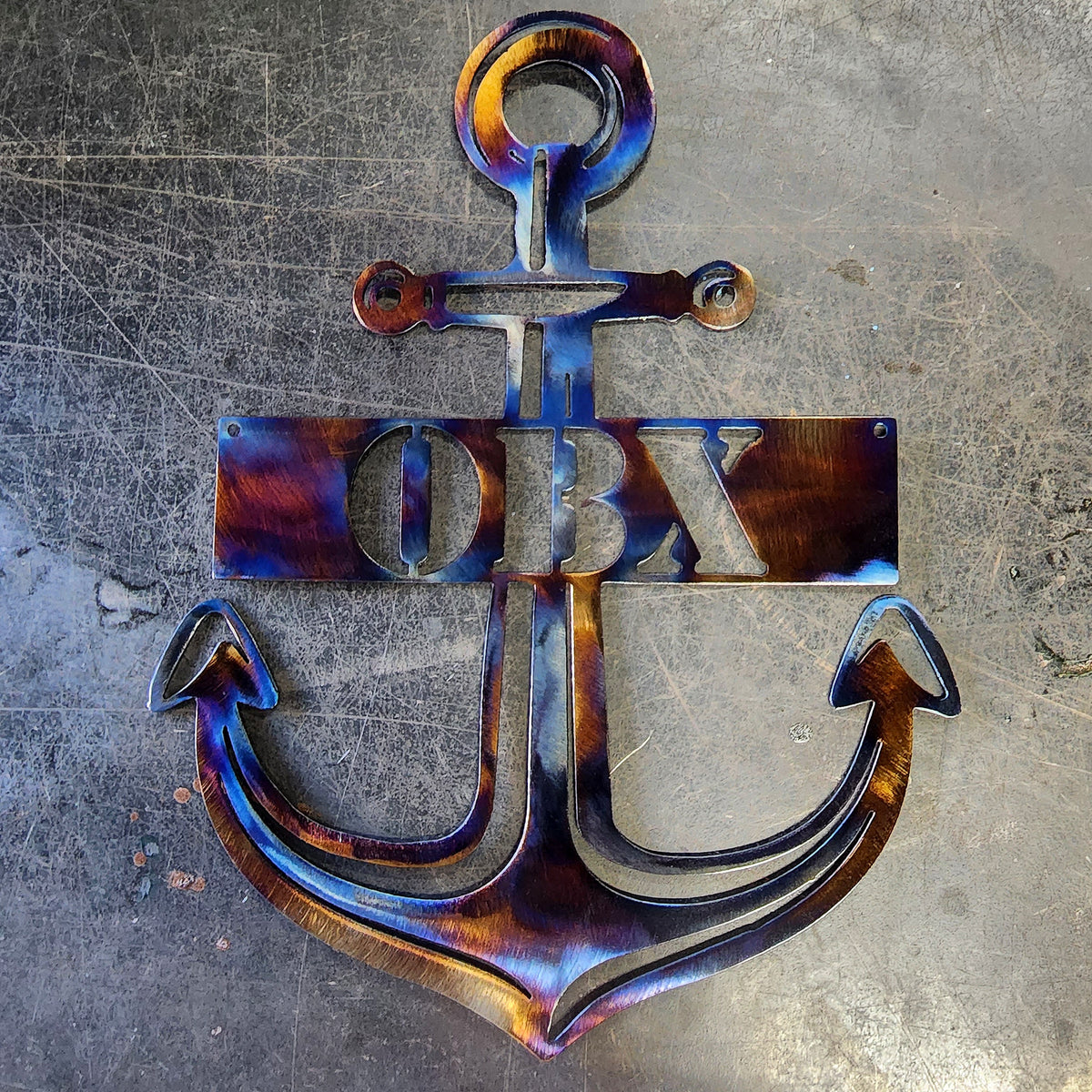 Anchor Personalized Metal Sign