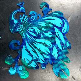 Peacock Metal Wall Art