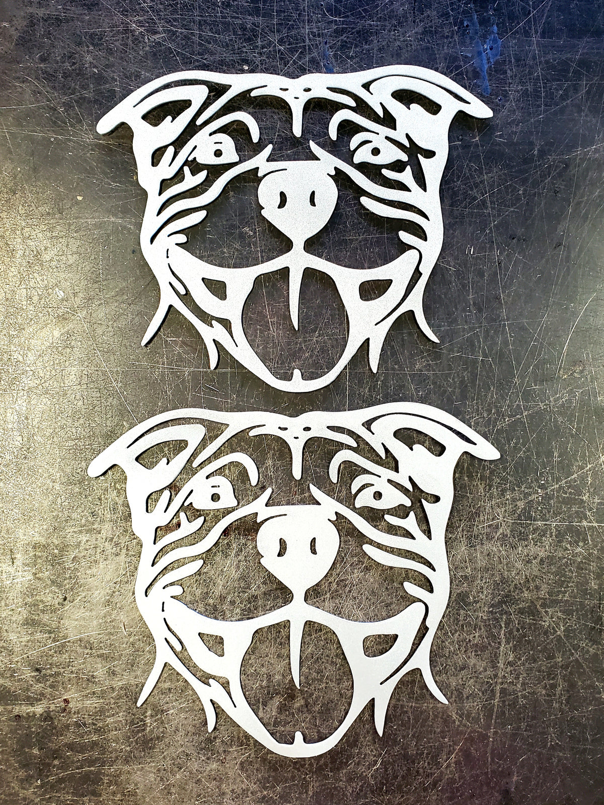 Pitbull Metal Wall Art