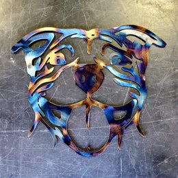 Pitbull Metal Wall Art