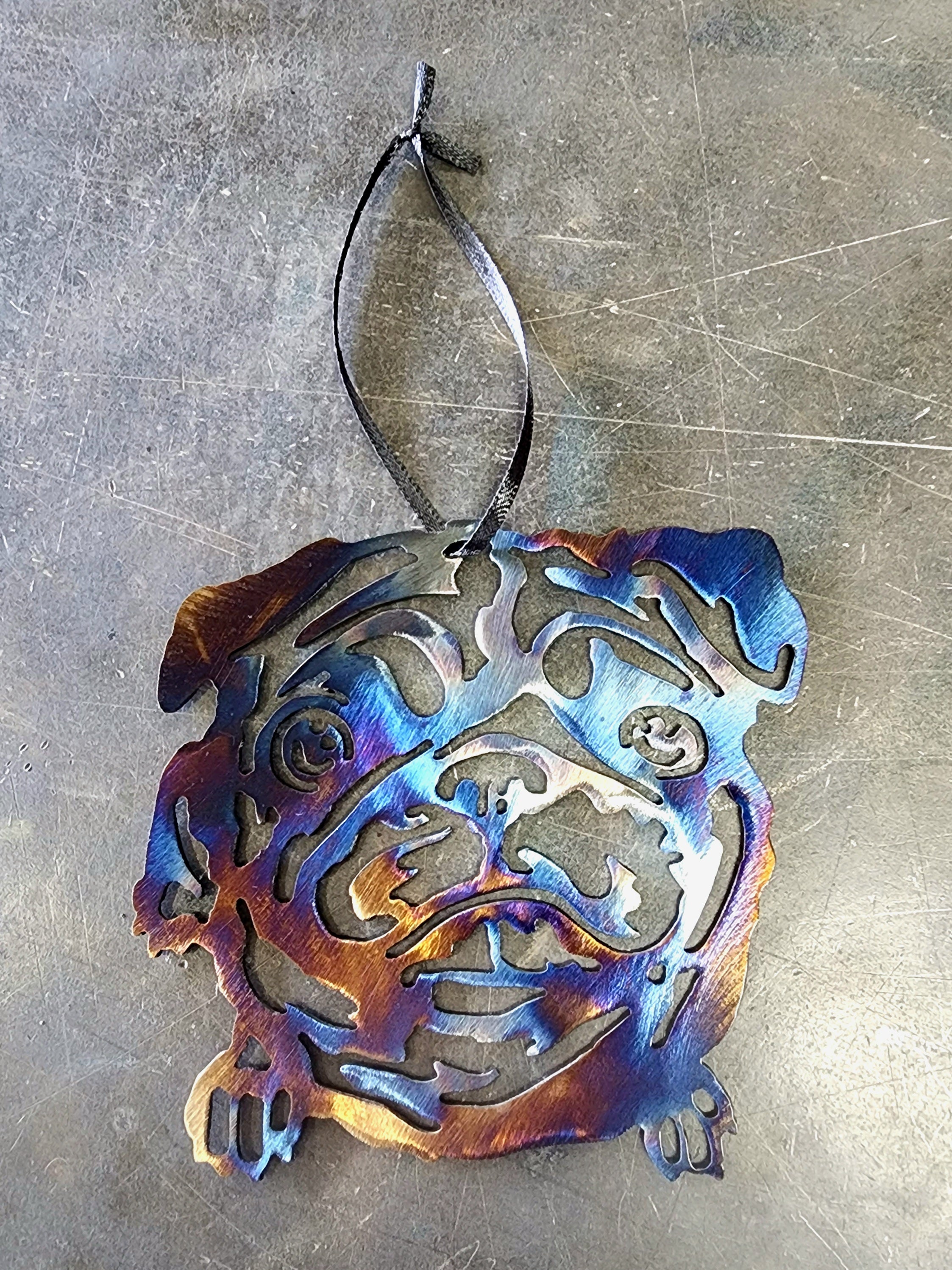 Pug Ornament #2