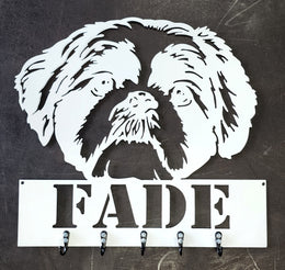Shih Tzu Key & Leash Hanger
