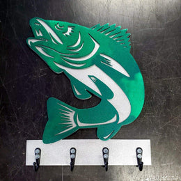 Walleye Key & Leash Hanger