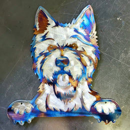 West Highland Terrier Metal Wall Art